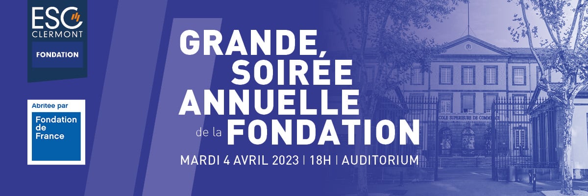 Bannière - Grande Soirée Annuelle de la Fondation